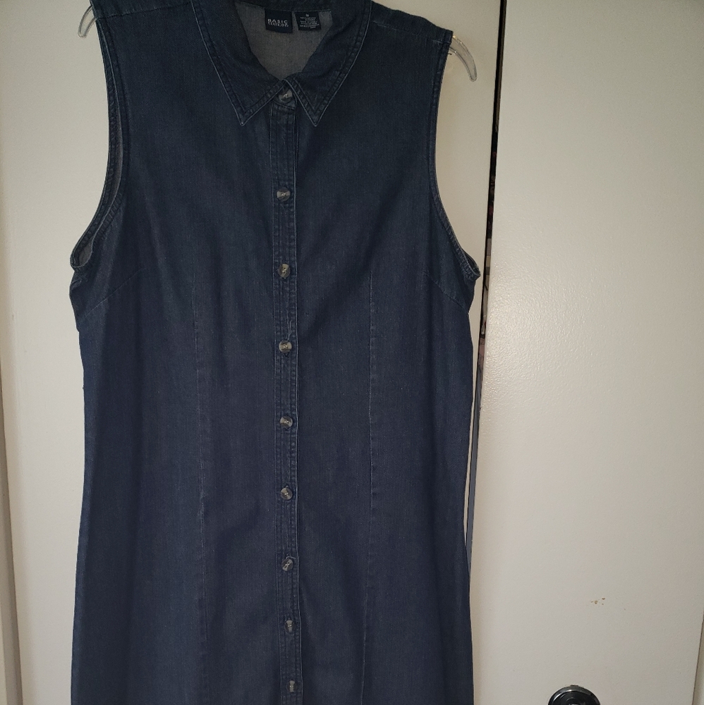 Denim dress